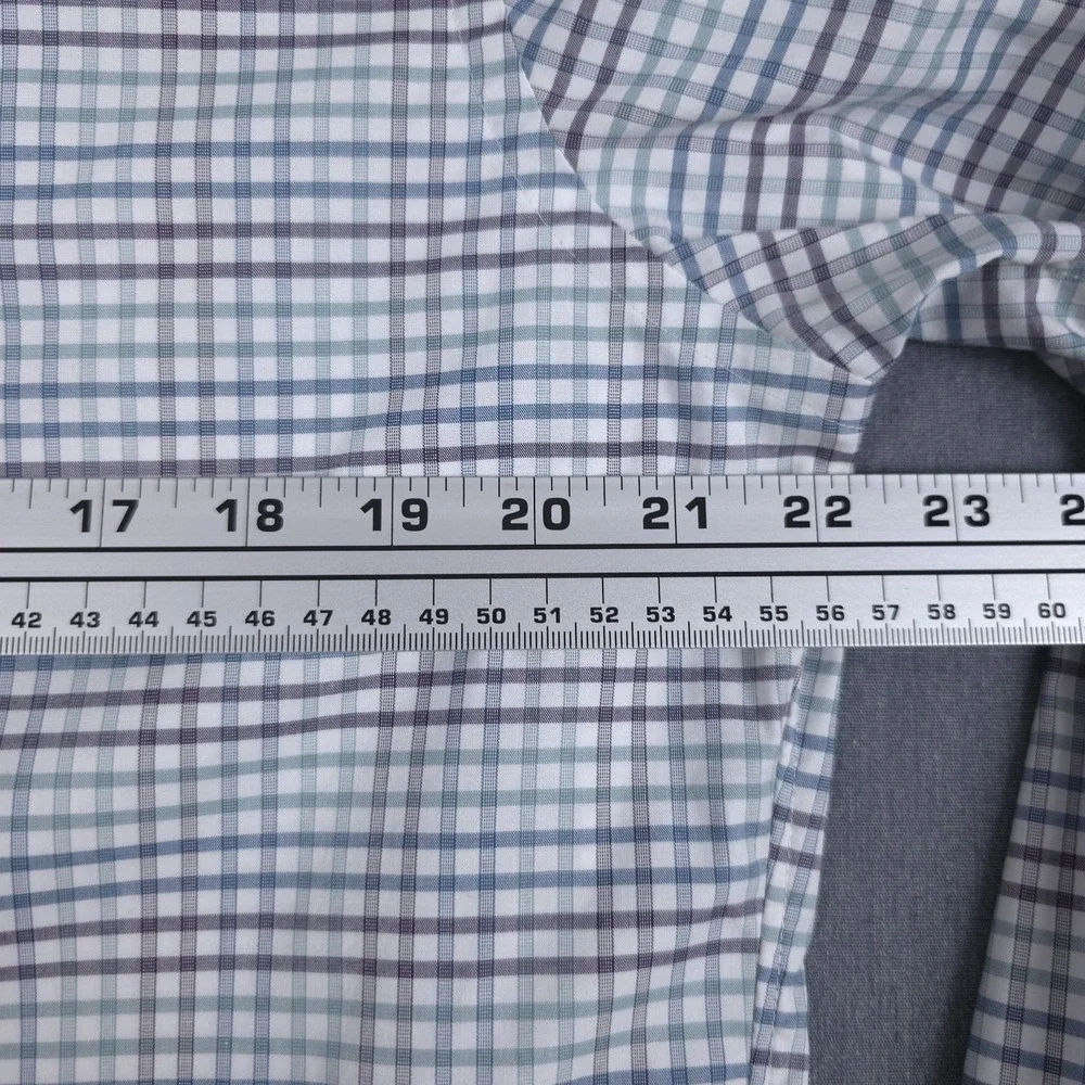 J Crew Ludlow Dress Shirt‎ Mens Large 16.5 34 Check Long Sleeve Slim Button Up
